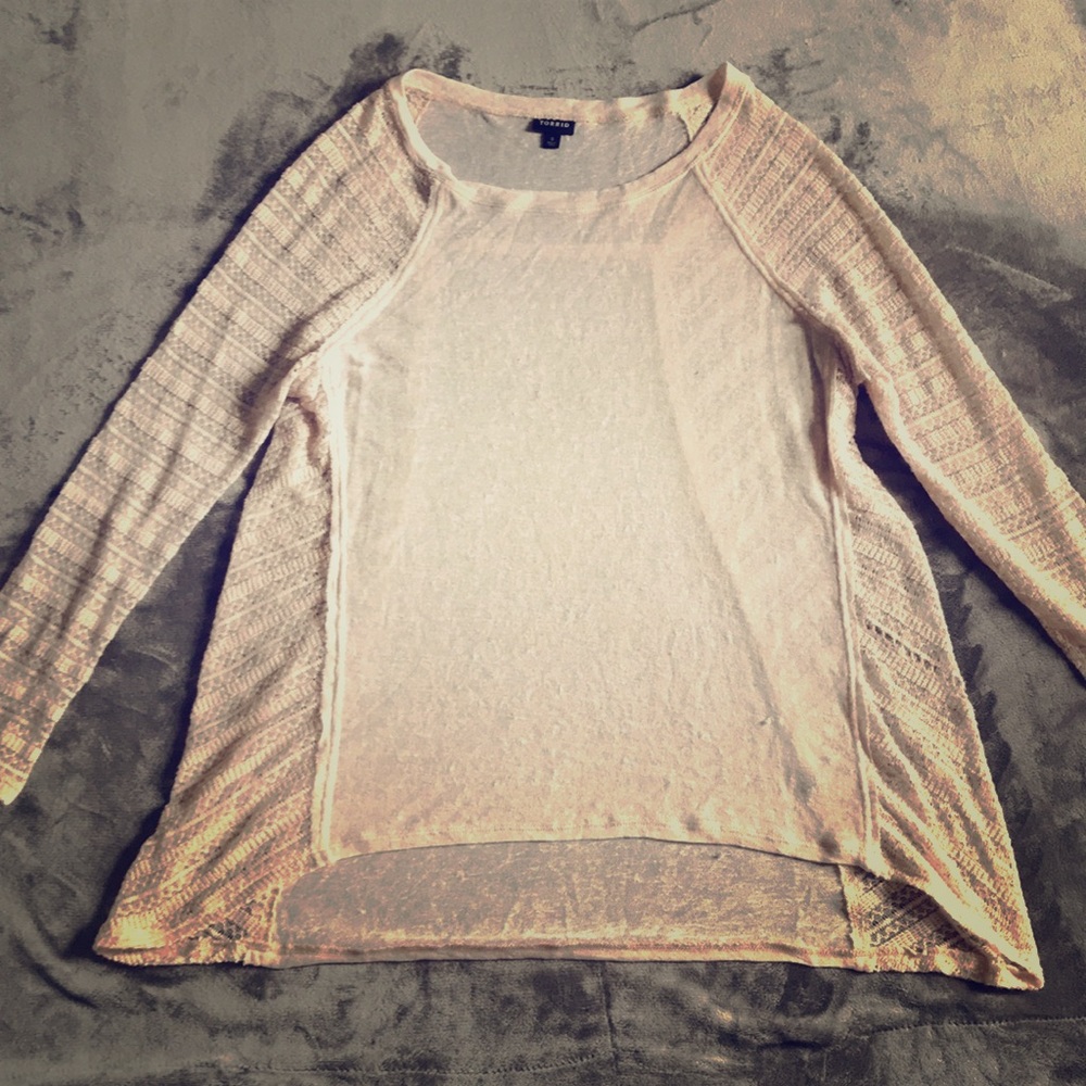 Pink Knit Torrid Sweater